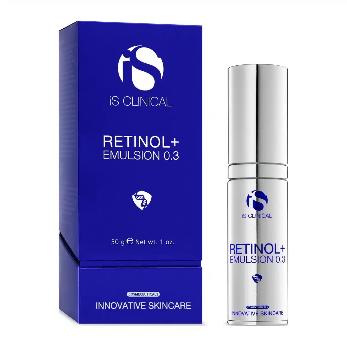 iS Clinical Retinol+ Emulsion 0,3% natcreme med retinol fra LuminaLux - produktfoto 3