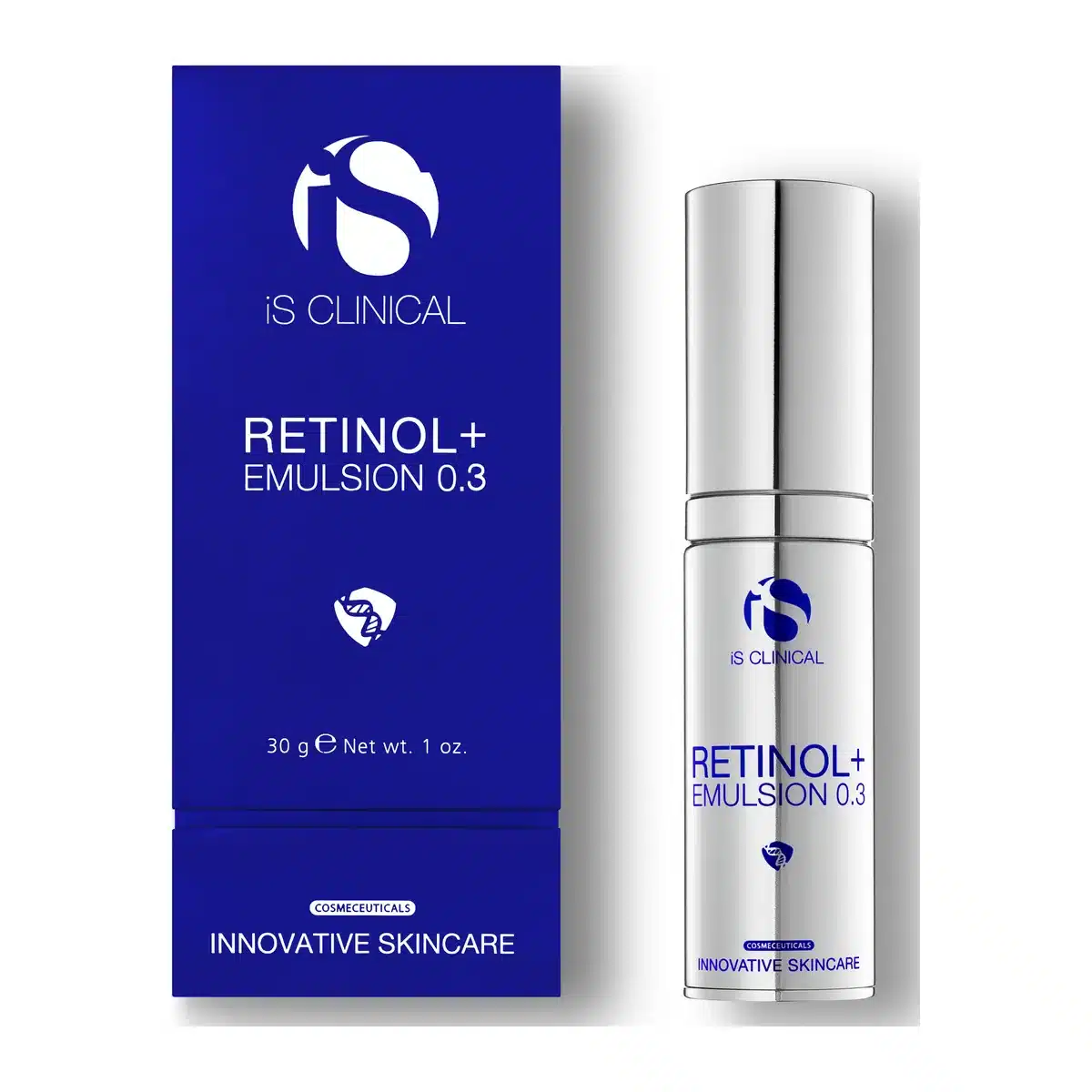 iS Clinical Retinol+ Emulsion 0,3% natcreme med retinol fra LuminaLux - produktfoto 4